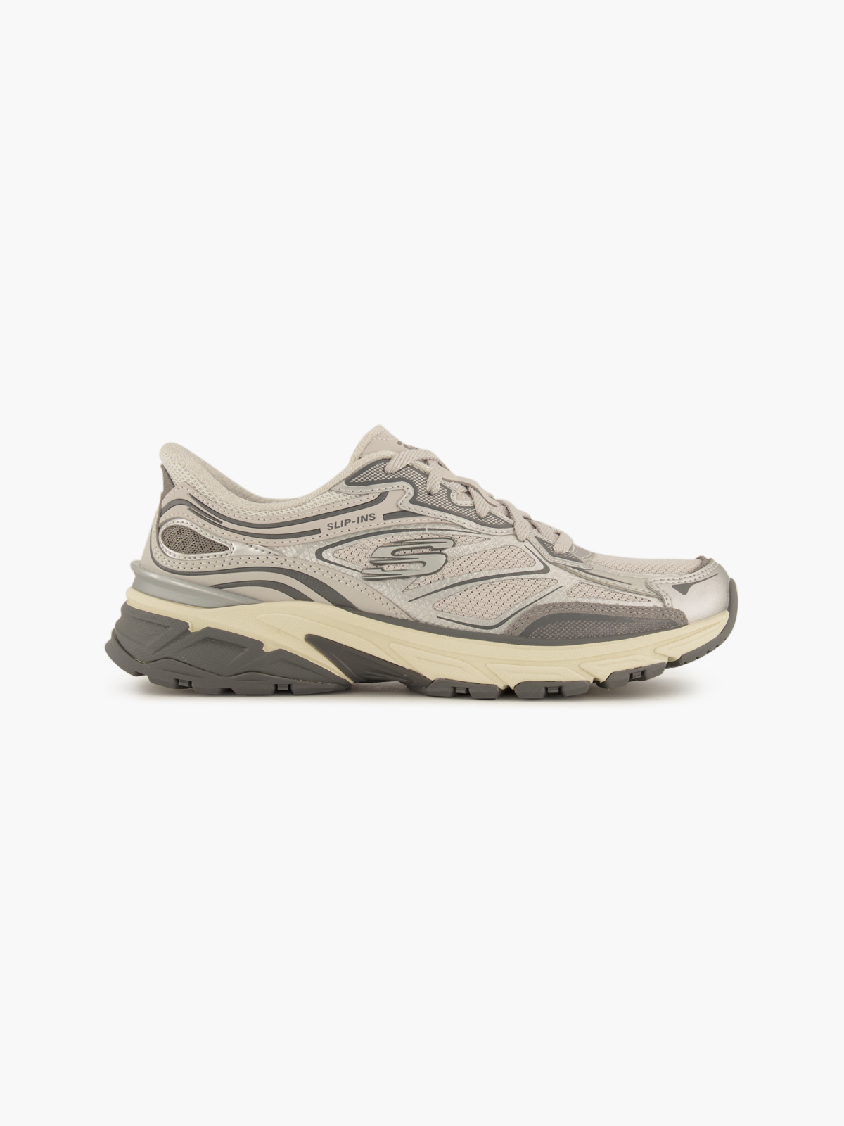 Skechers HANDS FREE SLIP-INS Sneaker Silber | Dosenbach
