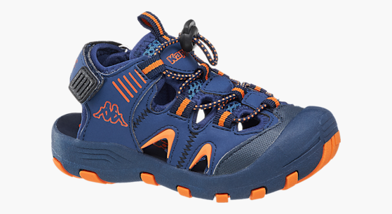 Sandales Kappa Garçon - Modèle Cool Et Confortable, Semelle Antidérapante, Idéal Plage, Piscine, Détente, Design Sportif Et Tendance