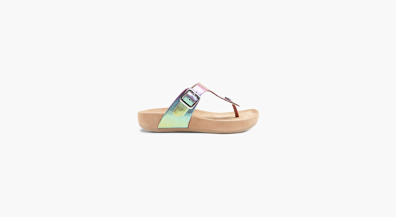 Don Algodon Infradito Donna ZQV8904 – Sandali Estivi In PVC Multicolore, Comode Per Spiaggia E Relax, Taglia 41 EU