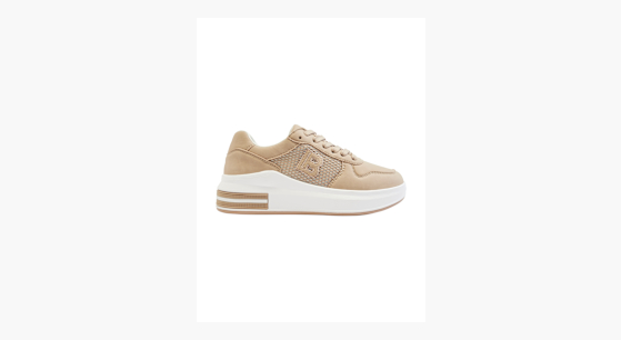 Laura Biagiotti Sneaker Donna 8918 In Avorio E Marrone: Scarpe Sportive Eleganti E Comode