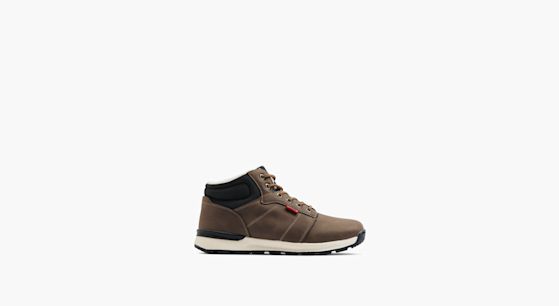 Chaussures Kickers Levy à Lacets Pour Femme - Marron, Cuir, Pointure 42 - Modèle Phare De L'été, Style Décontracté Et Confortable