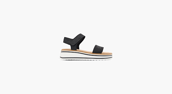 Esprit Scarpe Estate Sandali Sandalette Neri Riemchen Renata