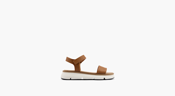 Sandalo Con Tacco Bergen White Mountain – Donna, Cinghie Intrecciate, Colore Cognac - 2