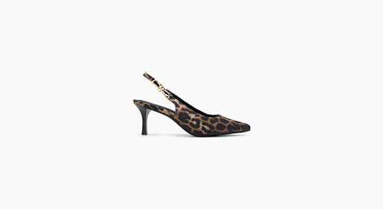 Sam Edelman Scarpe Décolleté Sarah – Modello Mary Jane Con Tacco 6cm E Doppio Cinturino – Pelle Plaid Marrone Multi - 3