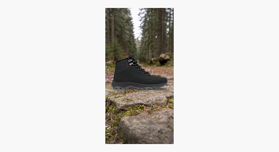Vty S-AP-W24-702 Schnürboots Schwarz | DEICHMANN