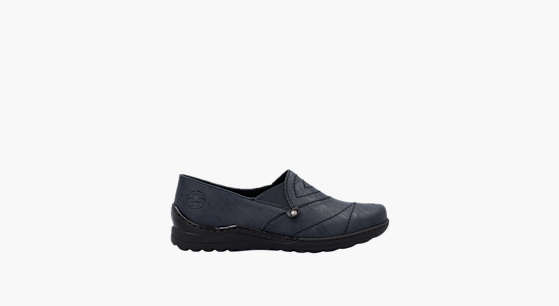 Rieker Zapatillas Mujer 48964, Negro, 36 EU