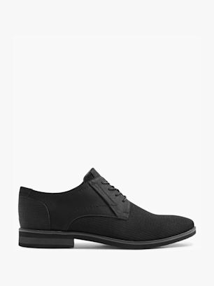 AM SHOE Společenská obuv černá