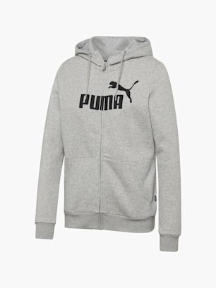 Puma Camisola com capuz cinzento