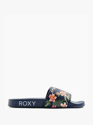 Roxy Piscina e chinelos azul escuro