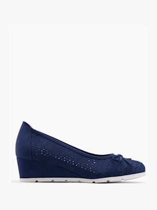 Easy Street Sapato raso azul