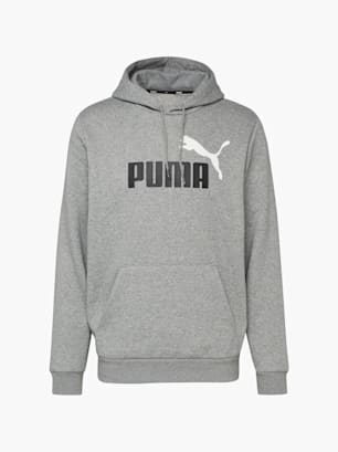 Puma Mikina s kapucí šedá