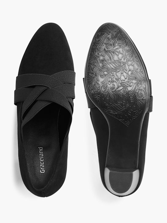 Graceland Hochfront-Pumps Schwarz 21381 3
