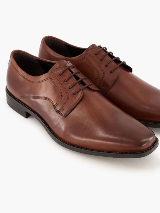 AM SHOE Businessschuh Braun 86340 4