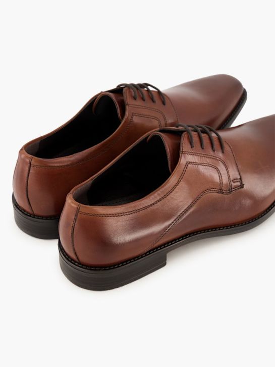 AM SHOE Businessschuh Braun 86340 5