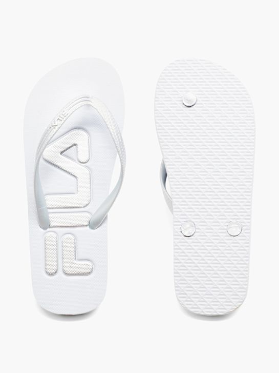 FILA Pantoletten-Zehentrenner Weiss 26497 3