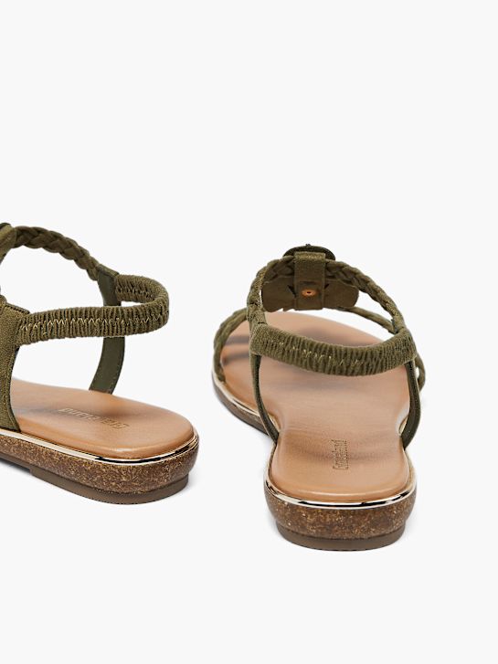 Graceland Sandale Khaki 10034 4