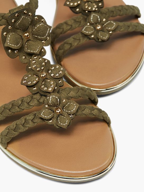 Graceland Sandale Khaki 10034 5