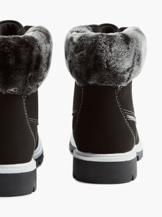 Vty Schnür-Stiefelette Schwarz 2264 4