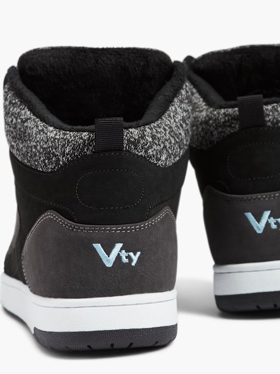 Vty Sneaker alta Nero 5909 4