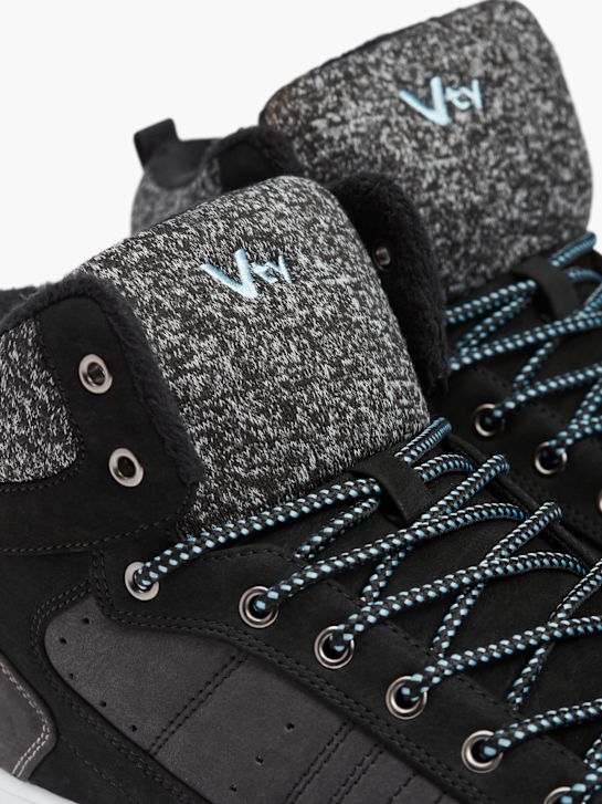 Vty Hoher Sneaker Schwarz 5909 5