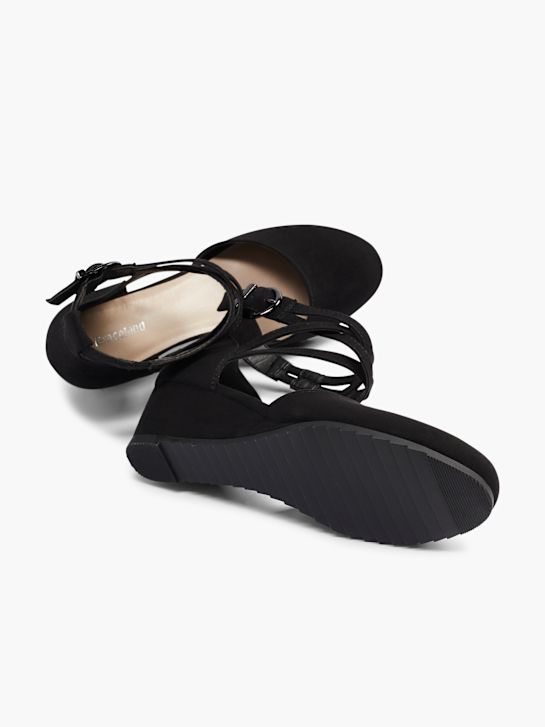 Graceland Spangenpumps Schwarz 664 3