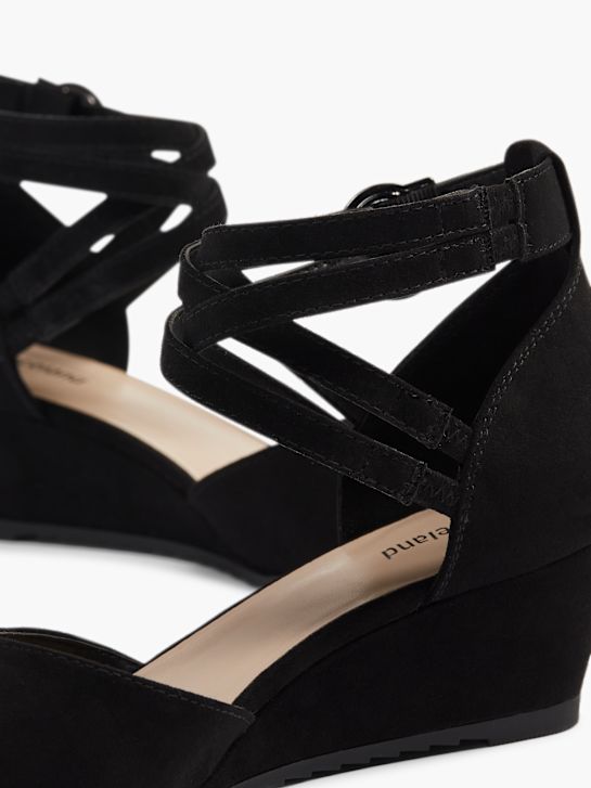 Graceland Spangenpumps Schwarz 664 5