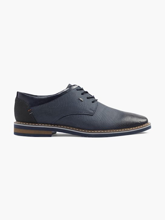 AM SHOE Businessschuh Blau 1412 1