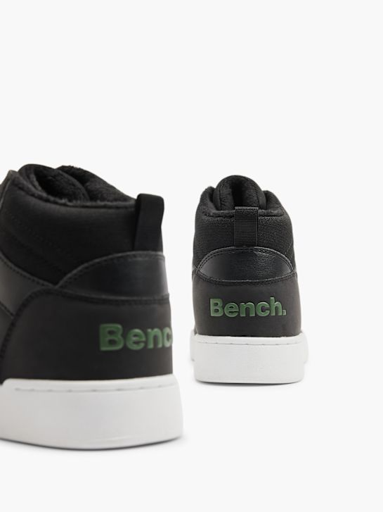 Bench Sneaker alta Nero 2503 4