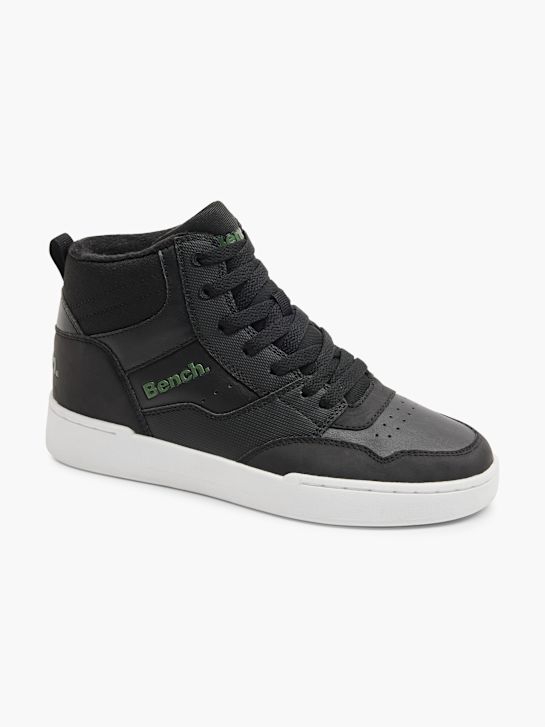 Bench Sneaker alta Nero 2503 6