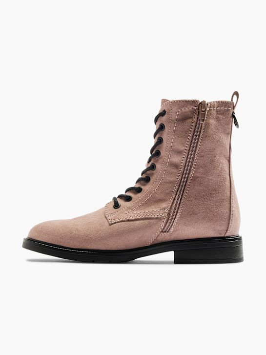 Graceland Schnür-Stiefelette Rosa 33584 2