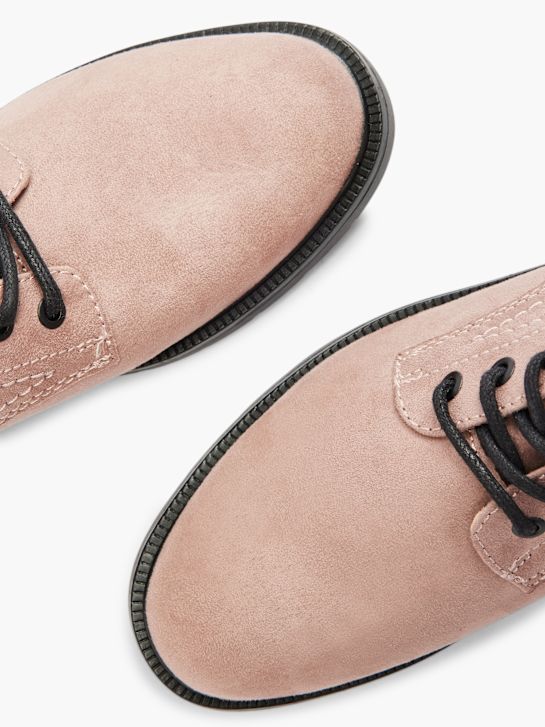 Graceland Schnür-Stiefelette Rosa 33584 5