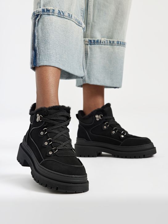Catwalk Bottes à lacets Noir 7145 7