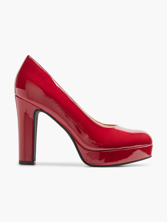 Graceland Escarpins Rouge 17980 1