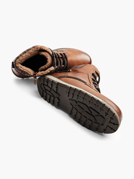 TOM TAILOR Stivale allacciato Cognac 55645 3