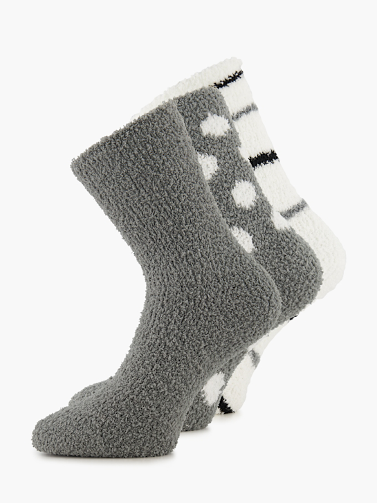 Cosy Nature Chaussettes Anthracite 86666 1