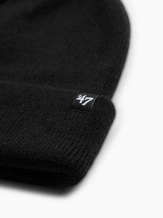 '47 Bonnet tricoté Noir 2588 4