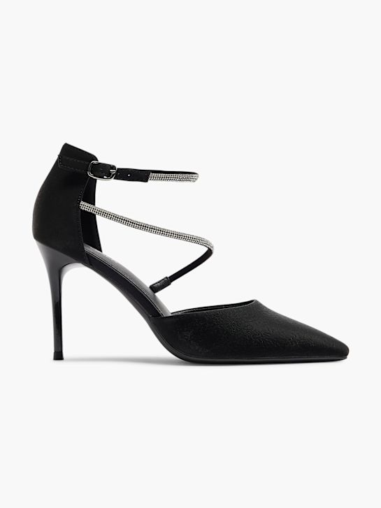 Catwalk Décolleté con fibbia Nero 3545 1