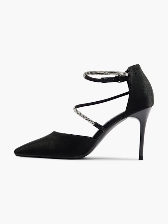 Catwalk Décolleté con fibbia Nero 3545 2