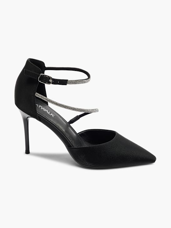 Catwalk Spangenpumps Schwarz 3545 6