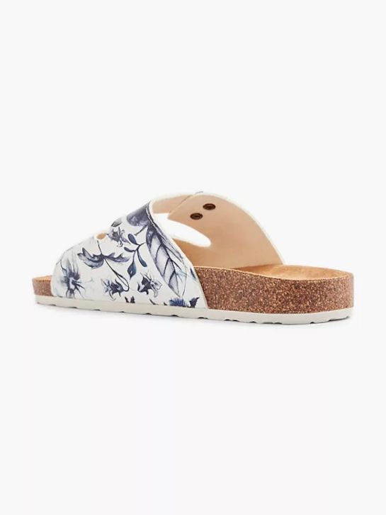 Björndal Tieffussbett-Pantolette Weiss 4463 3
