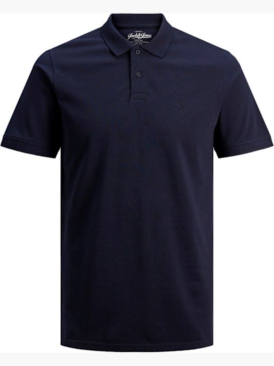 JACK & JONES Polo-Shirt Dunkelblau 86737 3