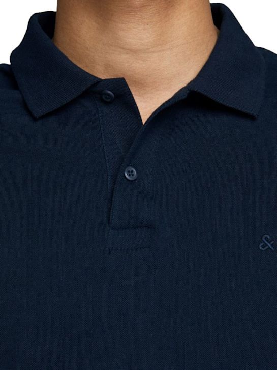 JACK & JONES Polo-Shirt Dunkelblau 86737 6