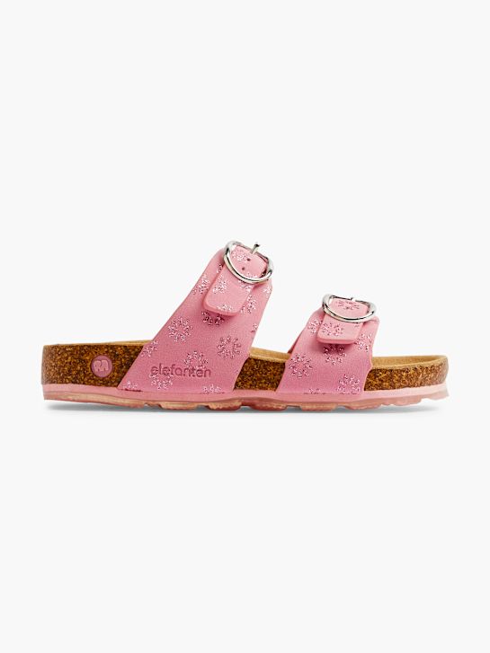elefanten Offener Hausschuh Rosa 2727 1
