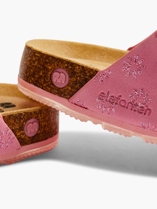 elefanten Offener Hausschuh Rosa 2727 5