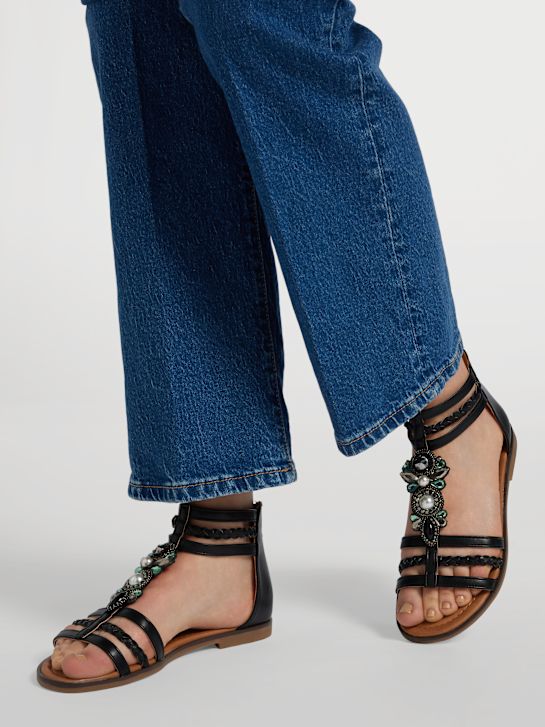 Graceland Sandale Noir 3712 5