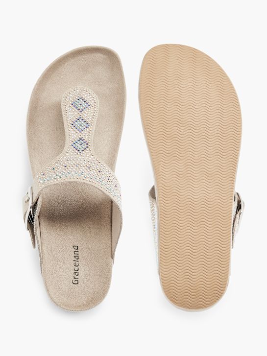 Graceland Chaussons Gris 18857 3