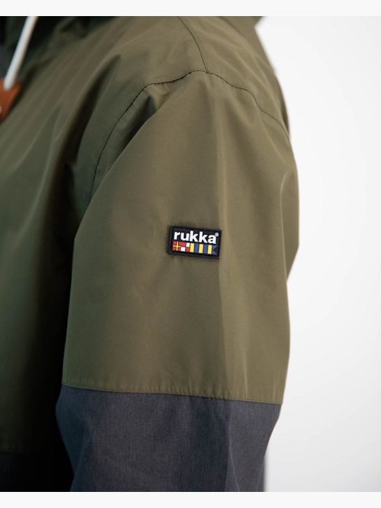 RUKKA Veste de pluie Gris 86905 4