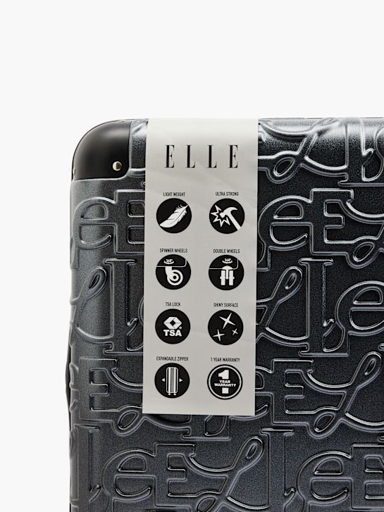 Elle Koffer Schwarz 25381 3