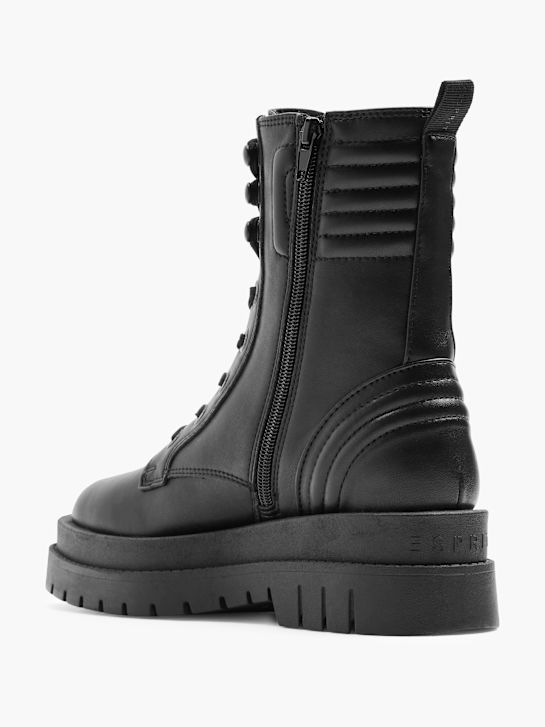 ESPRIT Schnür-Stiefelette Schwarz 5691 3