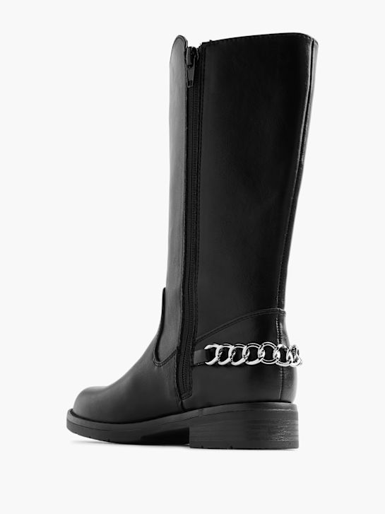 Graceland Hoher Stiefel Schwarz 7532 3